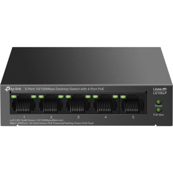 Коммутатор TP-LINK LS105LP 5-портовый 10/100/1000 Мбит/с